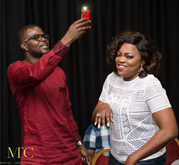 New Celeb Couple, Actress Funke Akindele And Hubby JJC Look Lovely In New Photos